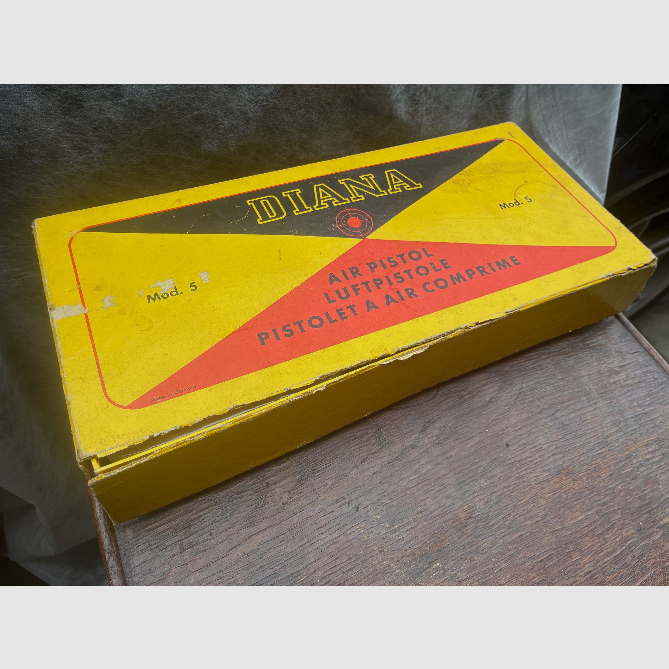 Diana Mod. 5 air pistol incl. original packaging and instruction manual