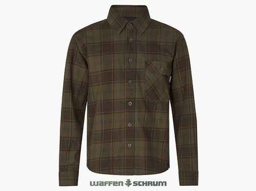 Seeland Camicia Glen Junior Pine Green/ Dark Navy Check