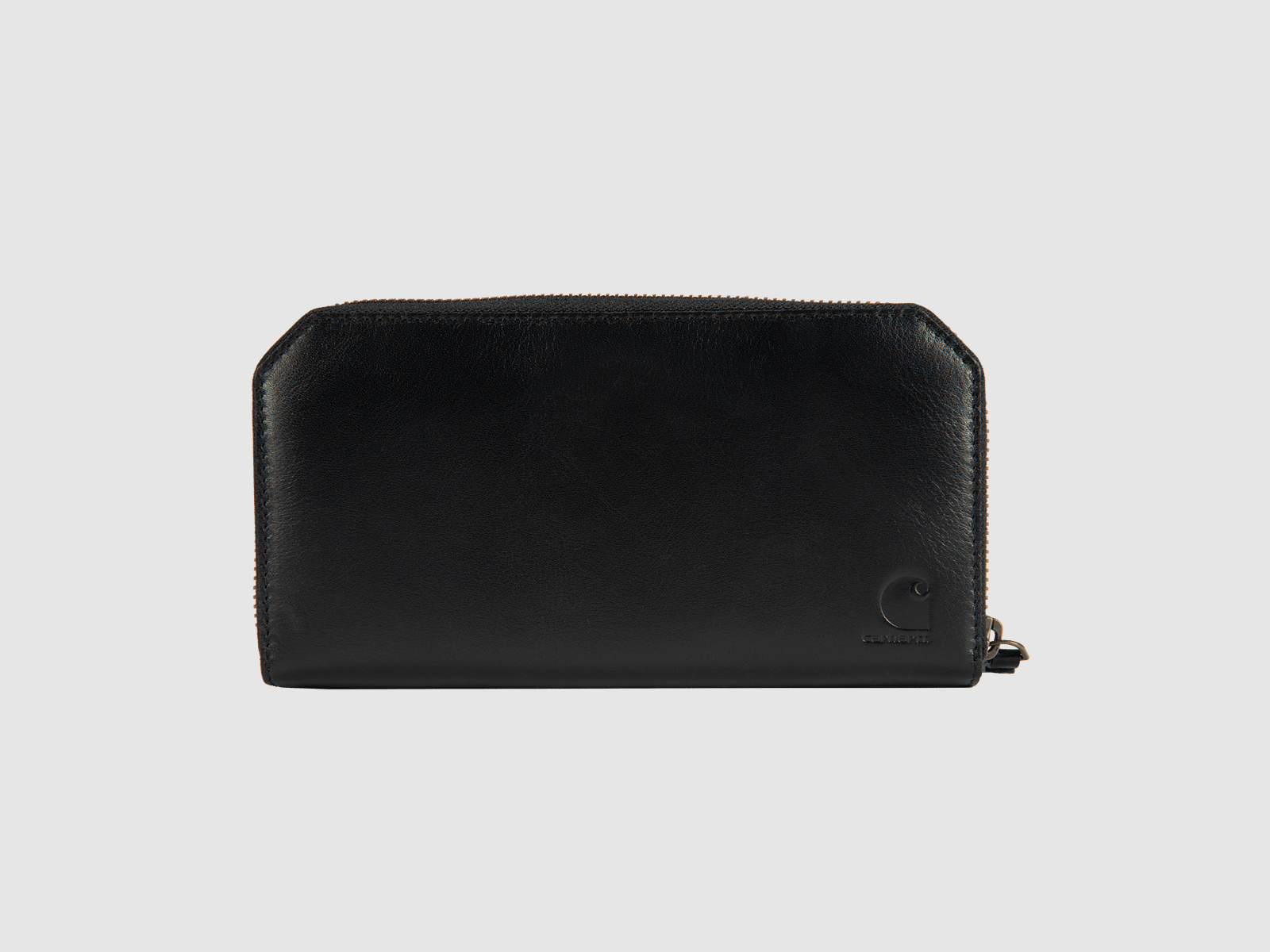 Carhartt Leather Clutch Wallet Women Black