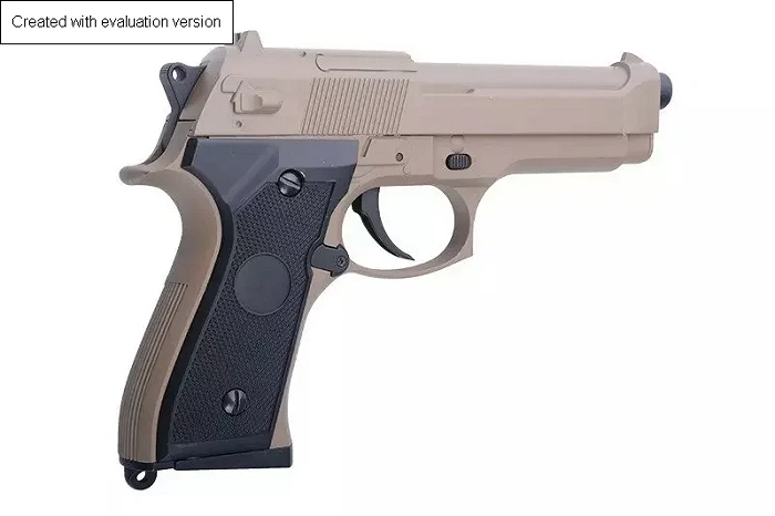 ASG-Pistole CYMA CM126 – tan (ohne Akku), Bild 11 von 18