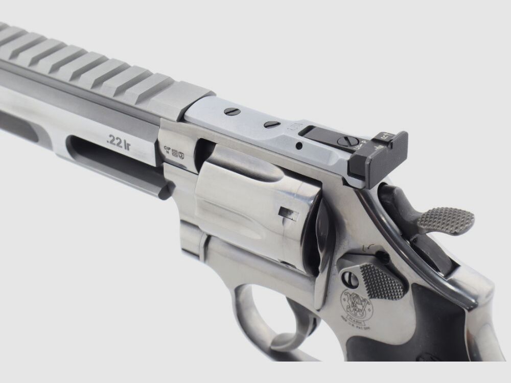 Smith & Wesson 617 Universal Champion S&W .22 Caliber Revolver KK, image 8 of 9