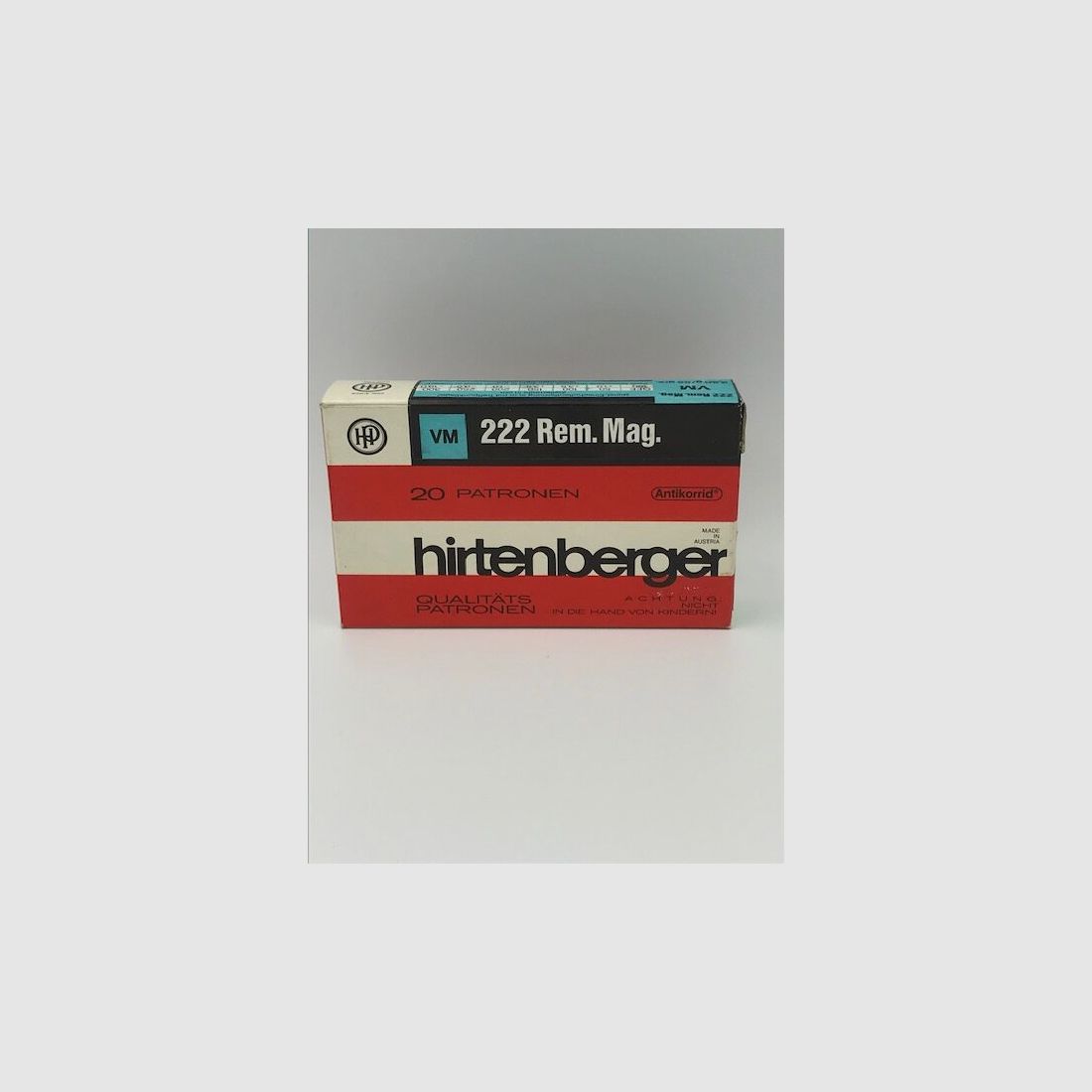 HIRTENBERGER Büchsenmunition .222 Rem. Mag.