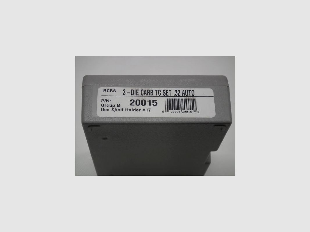 RCBS 3-DIE-TC-SET 32 AUTO CARBIDE, Bild 1 von 2