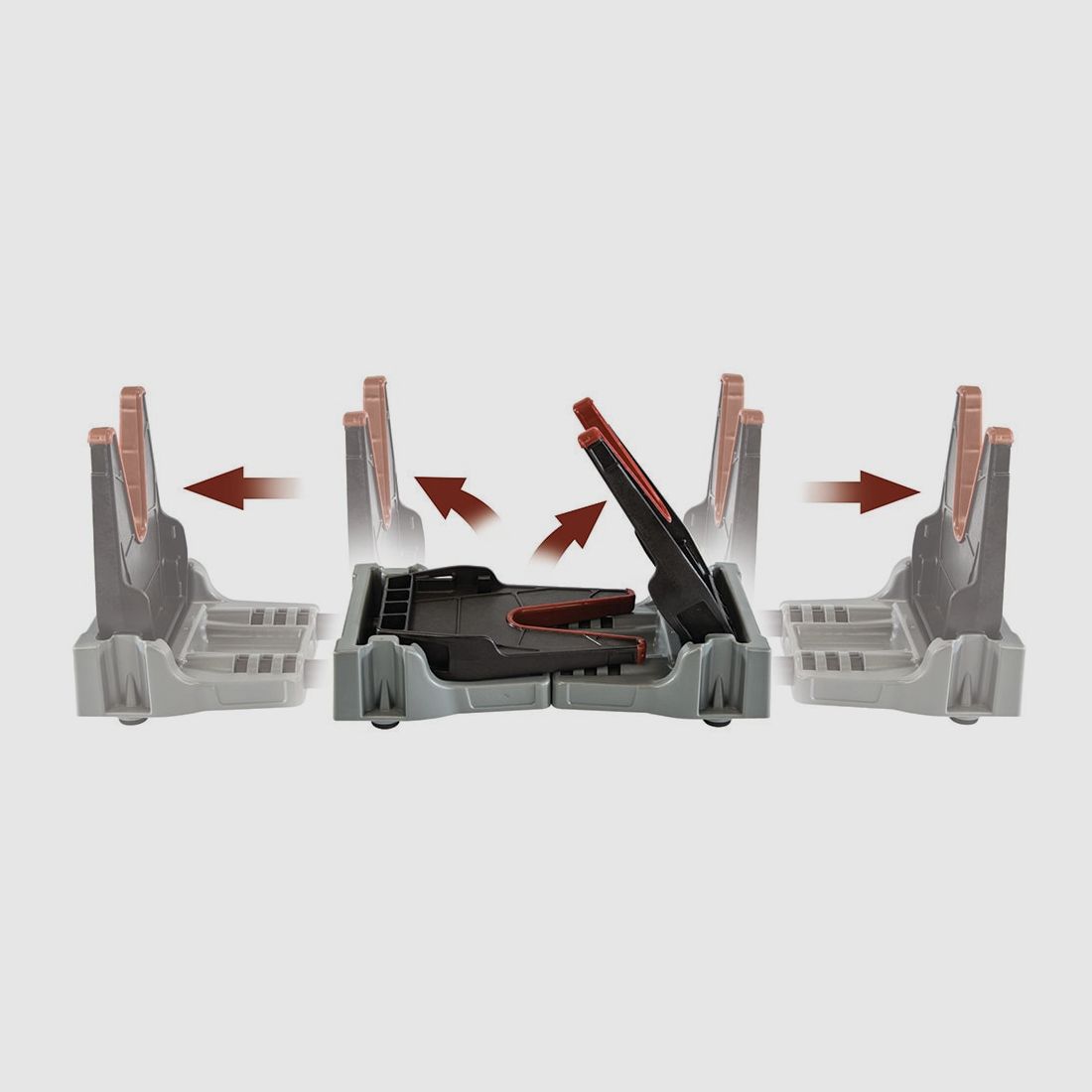 Torno de limpieza plegable de la serie compacta Tipton
