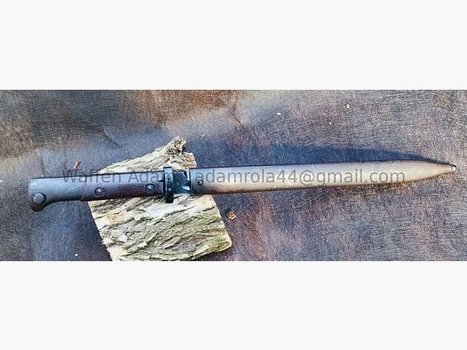 Cz baionetta, baionetta ceca S 24 VZ 24 VZ 24 senza anello di bocca