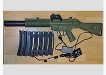 Airsoft Begadi M41/05 Sport con aprox. 1,5 julios