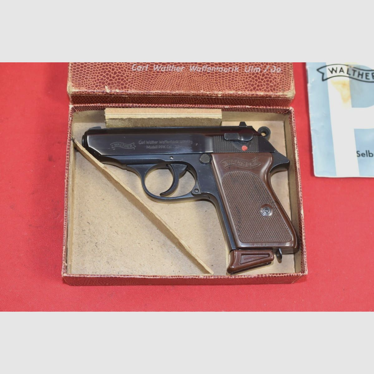 #7536 WALTHER PPK-pistool, bouwjaar 1970, kal. .22 LR, afbeelding 2 van 26
