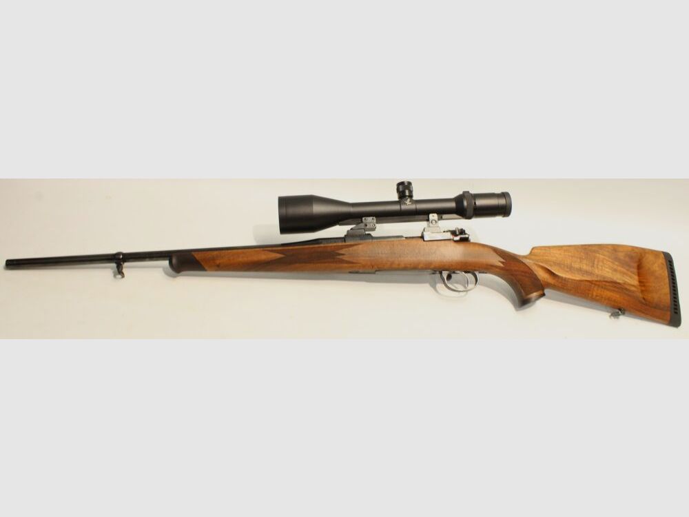 Mauser 98 with 2.5-10x56 Swarovski Habicht LA 4i