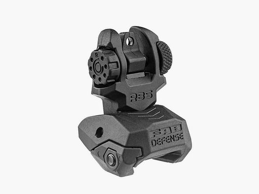 RBS Rear Back Up Sight Adjustable BK