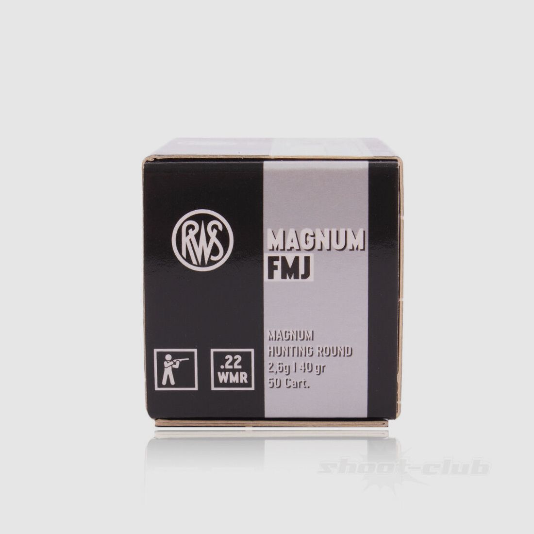 RWS Magnum FMJ 40grs 50St .22wmr