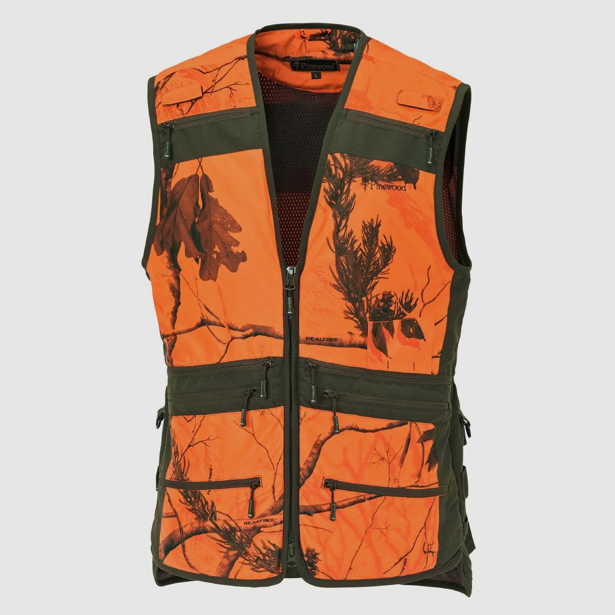 Pinewood Signalweste  Realtree AP Blaze/Mossgreen