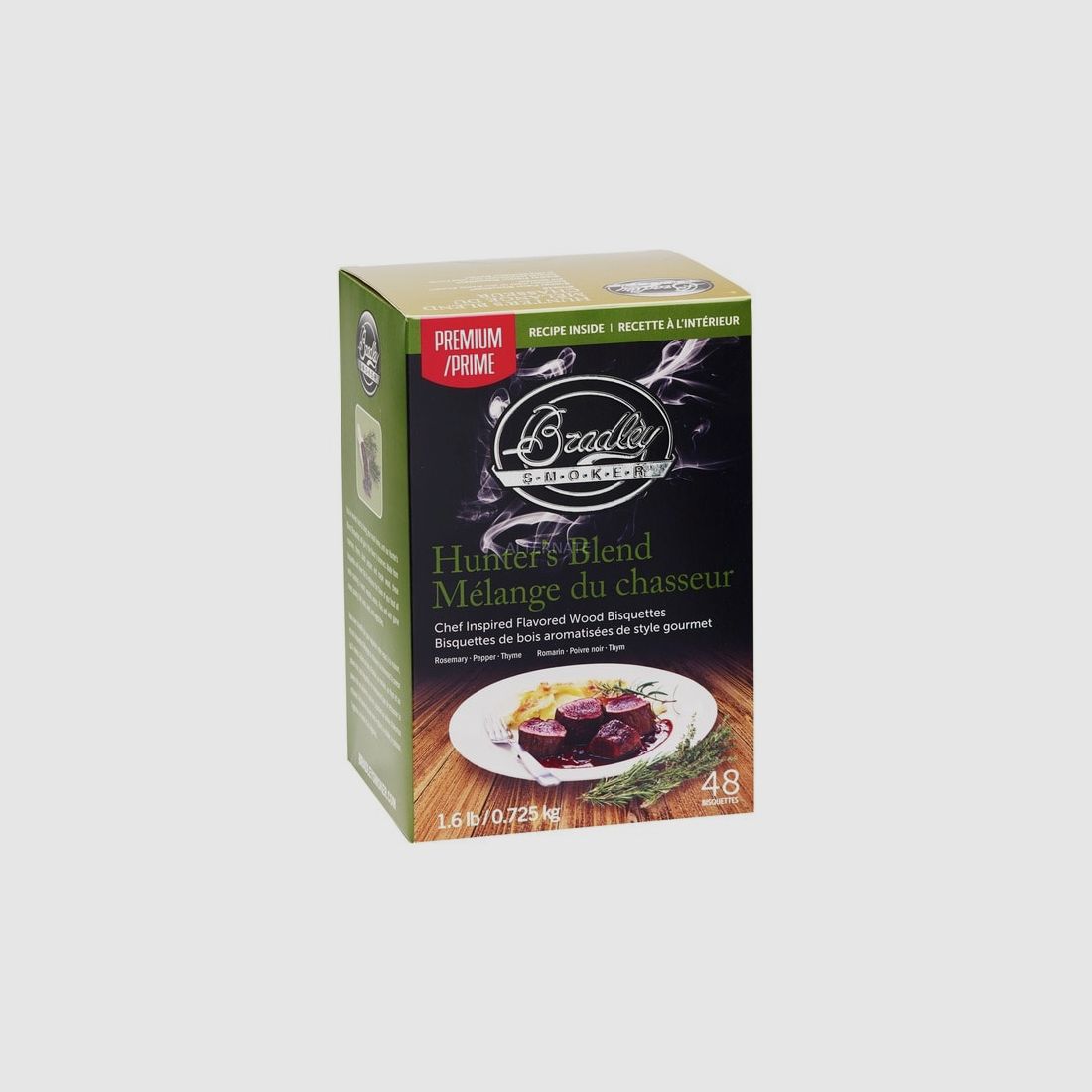Bradley Hunters Blend Briquettes 48 Pack Premium Collection
