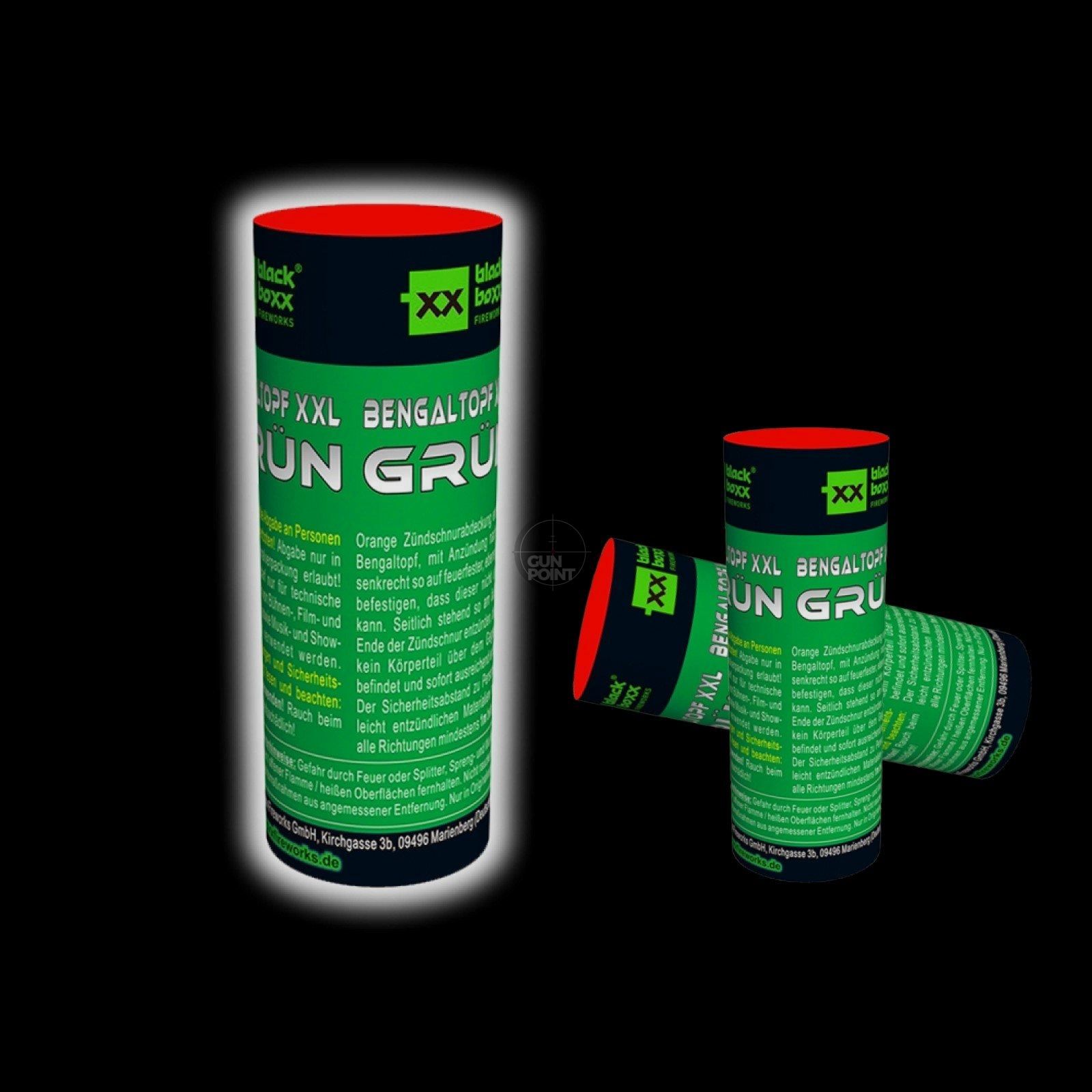 Blackboxx Bengaltopf XXL 60 Sek. - Grn