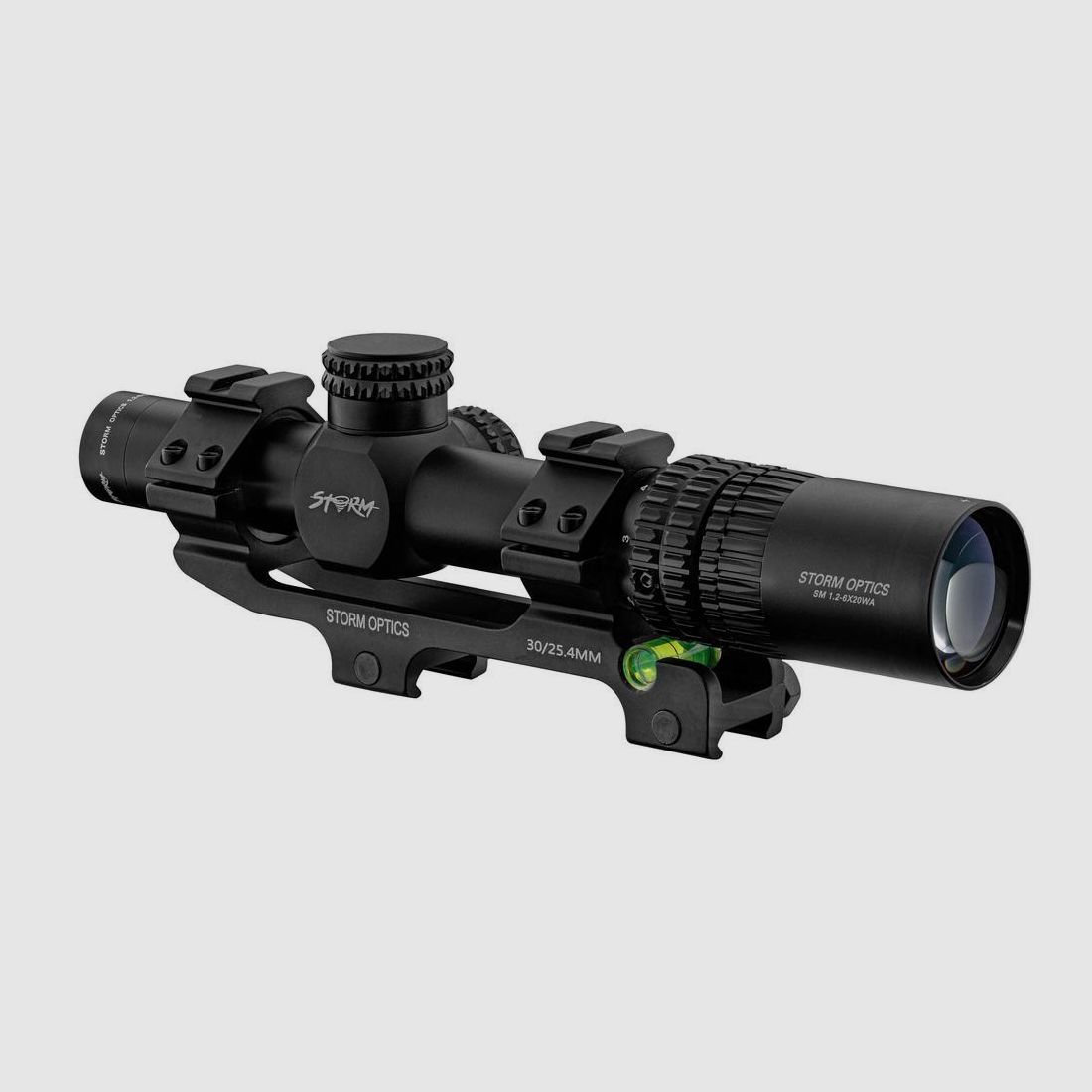 Sturm Airsoft Zielfernrohr 1.2-6x20WA - Variabler Zoom - Leuchtpunktvisier - Präzision und Vielseitigkeit, Bild 4 von 9