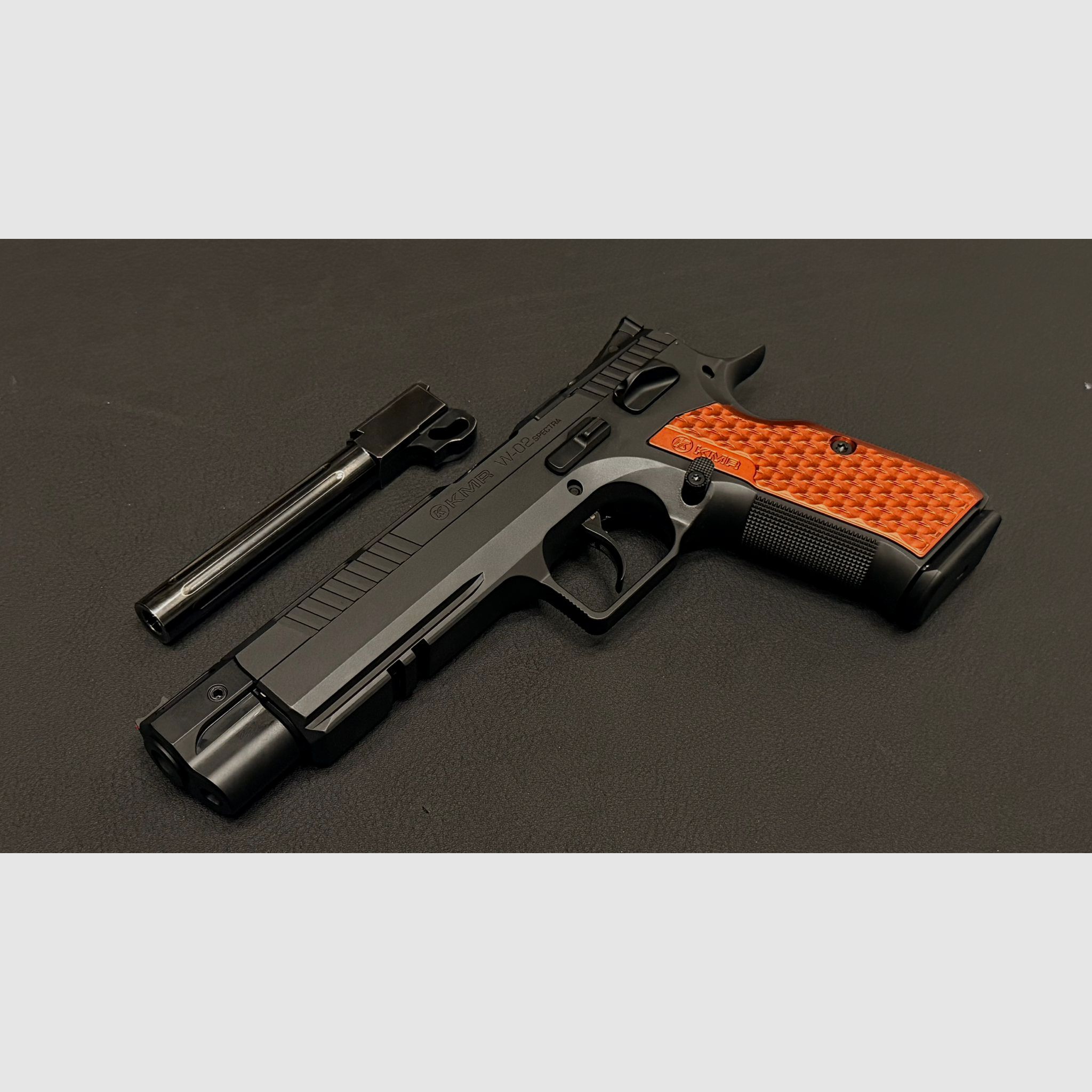 KMR W-02 Spectra OR 9mmLuger SA/DA | 5" pulgadas incluido 6" cañón intercambiable | IPSC | DSB | conjunto combinado, imagen 1 de 12