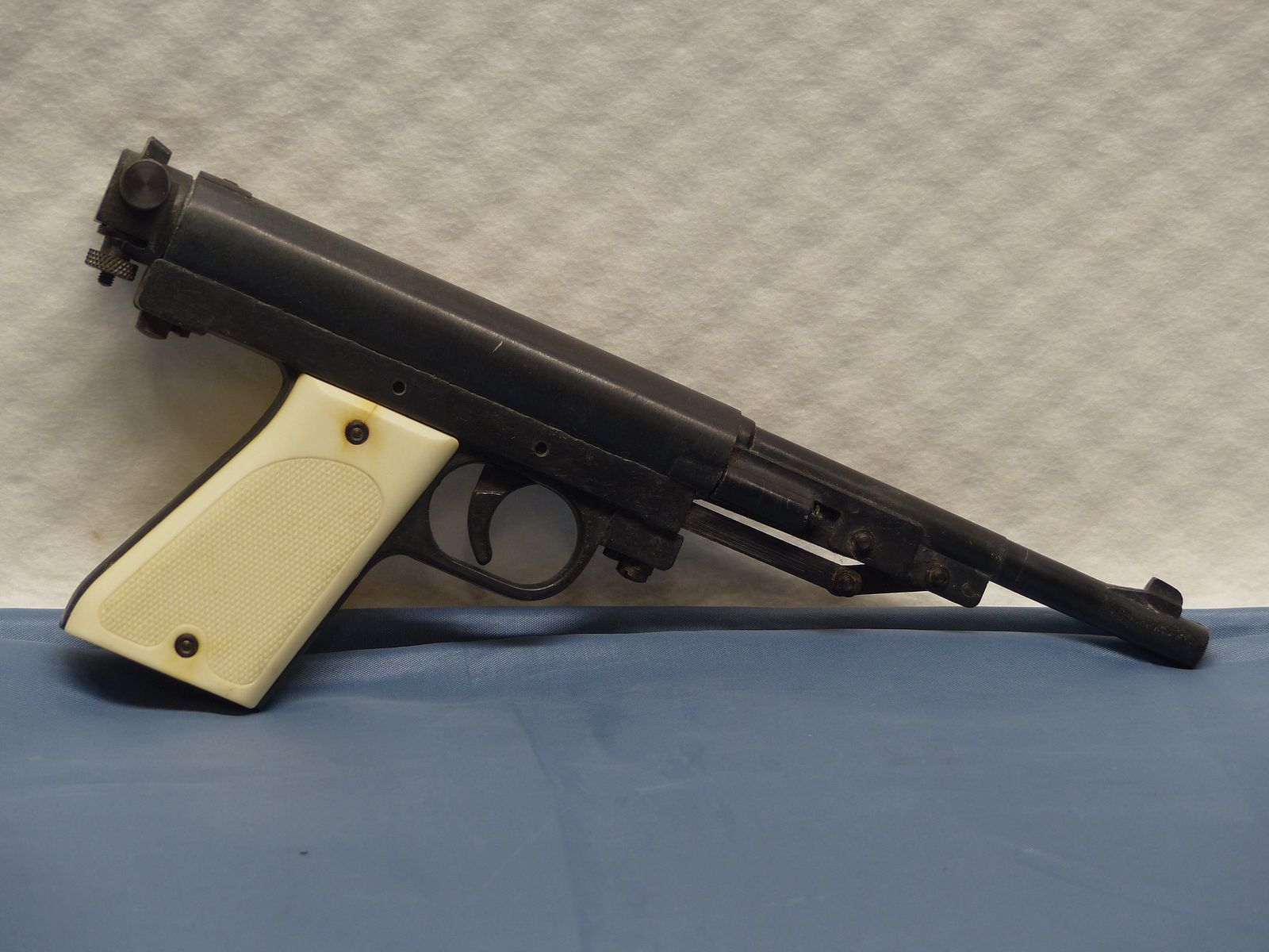 Lote 3x pistolas de aire Record Cal. 4,5/.177 Diabolo perno años 70 y 80, imagen 8 de 8