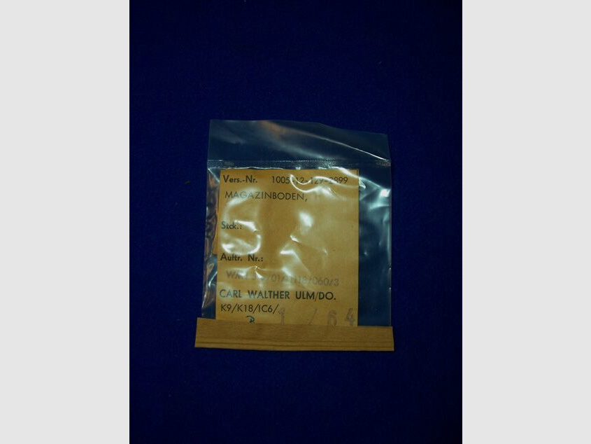 orig. Walther PP / PPK fondo del caricatore