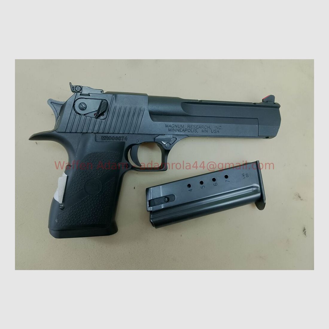 Magnum Research INC. Minneapolis, MN U.S.A Desert Eagle 6 pulgadas