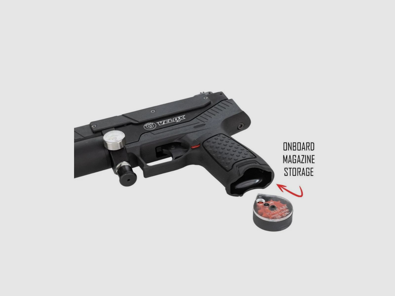 Pistolet Hatsan PCP Velox OD Vert 5,5 mm, image 2 sur 3