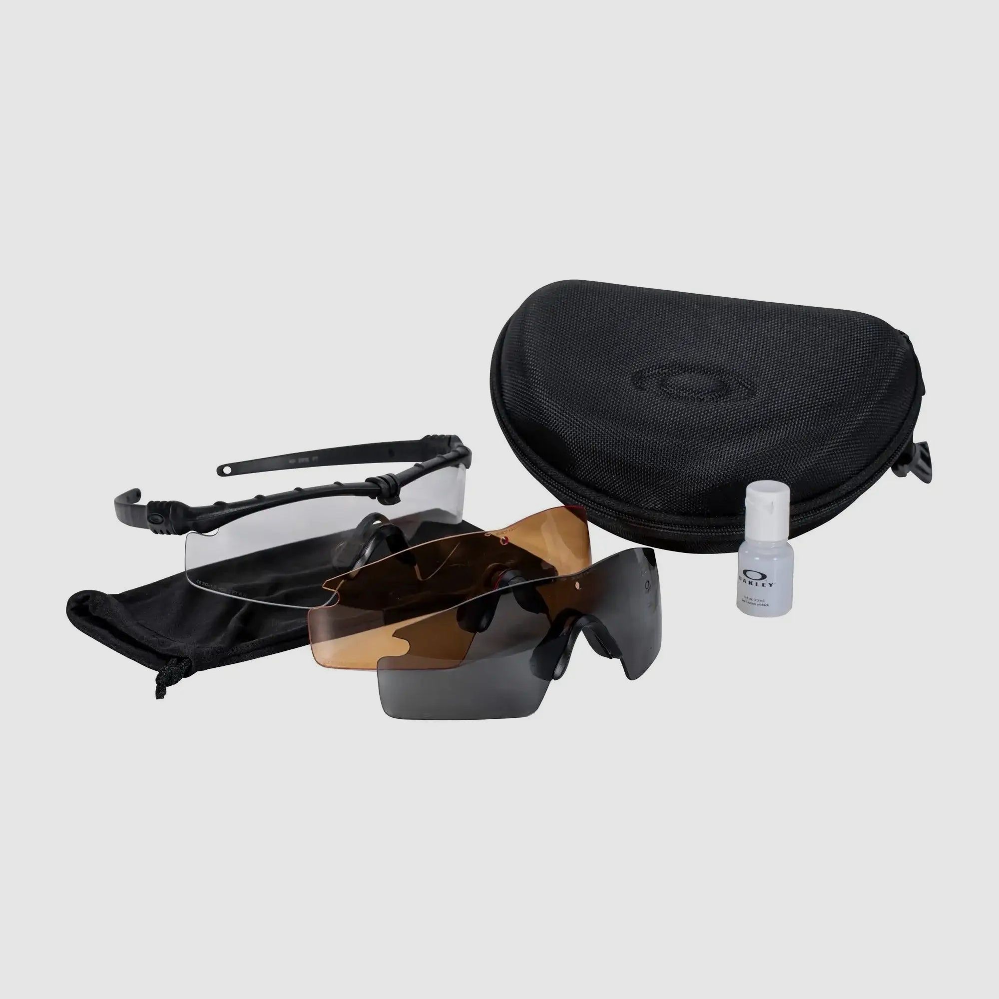 Oakley Oakley Bril SI Ballistic M Frame 3.0 3-delige Set Smoke - Zwart