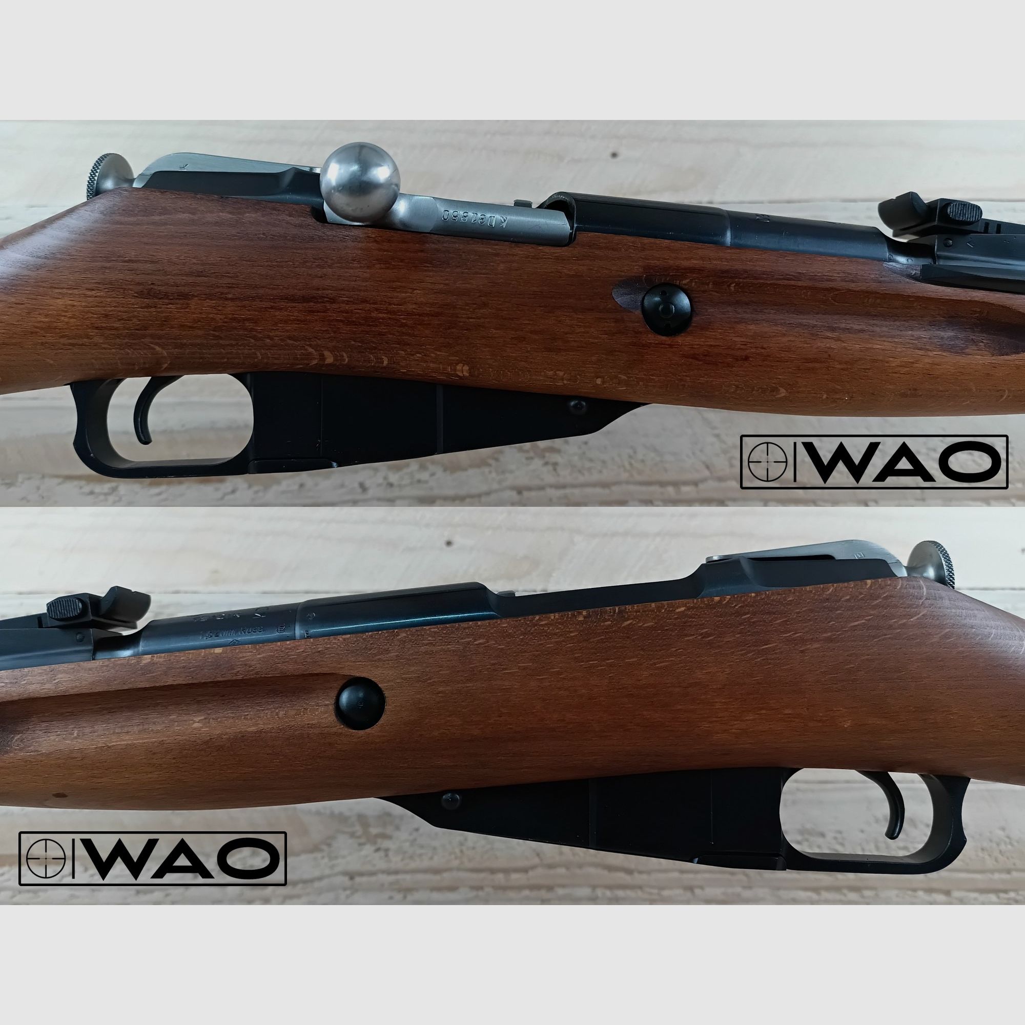 Mosin Nagant, Polish M44, cal. 7.62x54R *with folding bayonet*