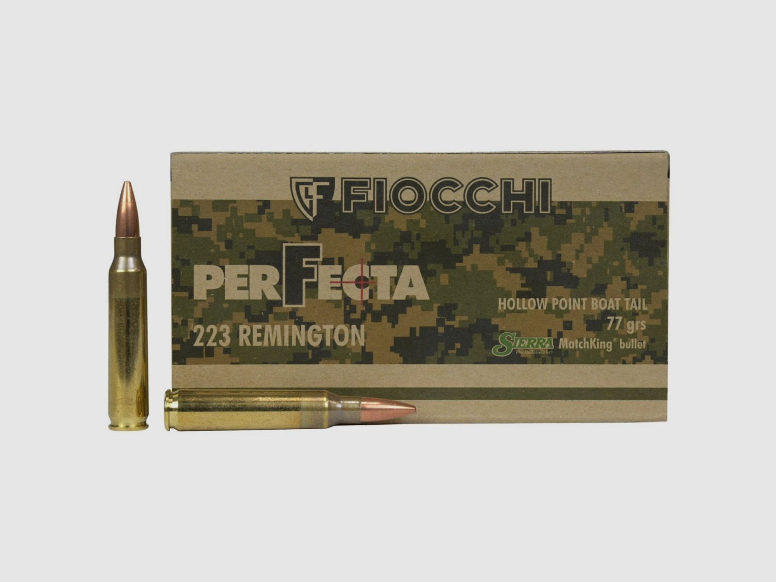 .223 Rem Fiocchi HPBT Perfecta 77 gr, imagen 1 de 2