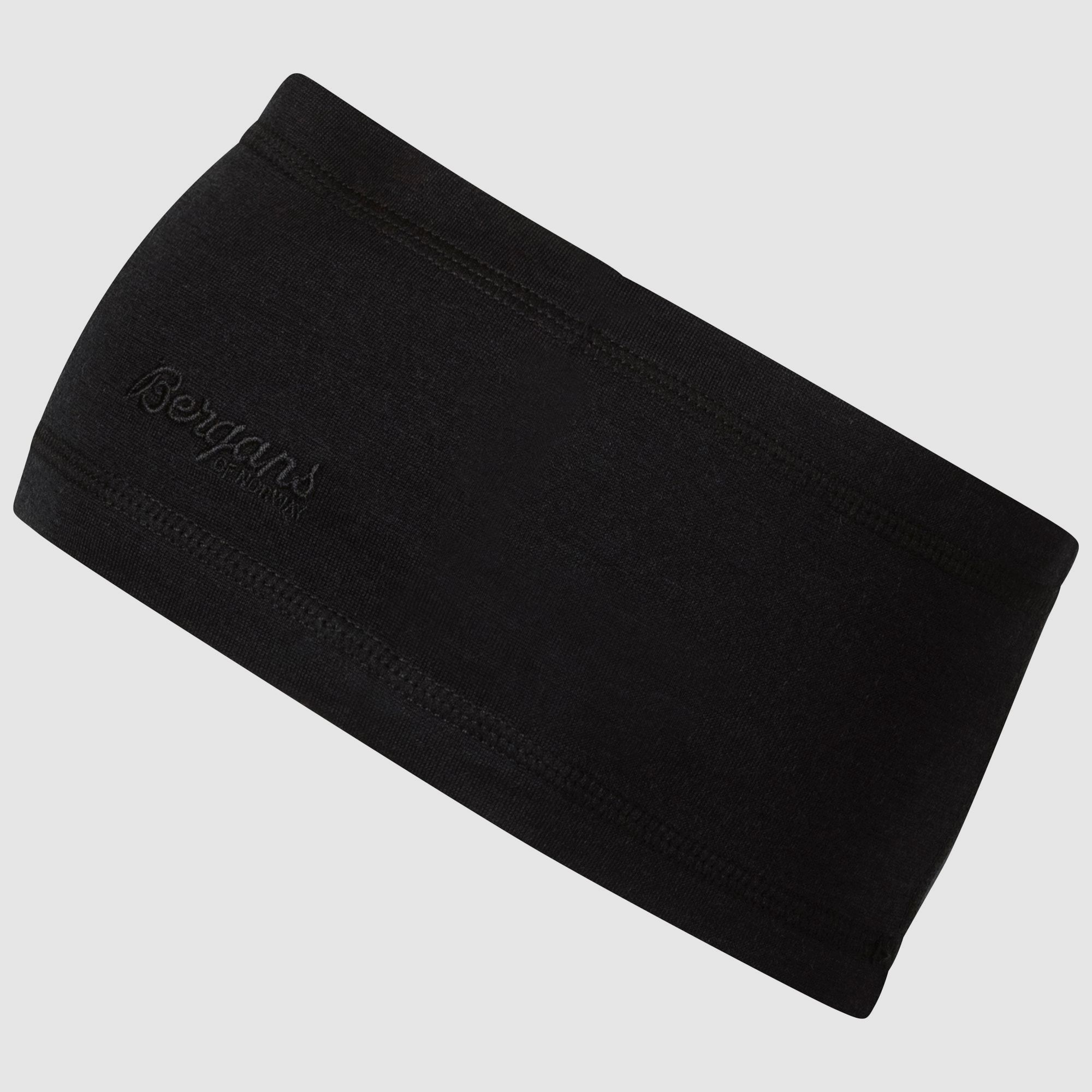 Bergans Wool Headband Black 58