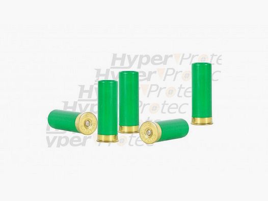 Patrone Kaliber 12/67 Gummigeschoss Chevrotine