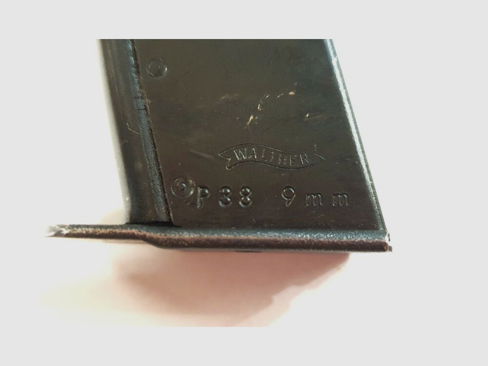Carl Walther Waffenfabrik Walther P38 Magazin Bundeswehr, gebraucht.
