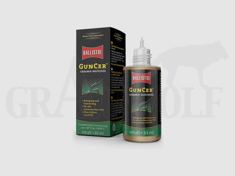 Ballistol GUNCER Ceramic Gun Oil Liquid 65 ml