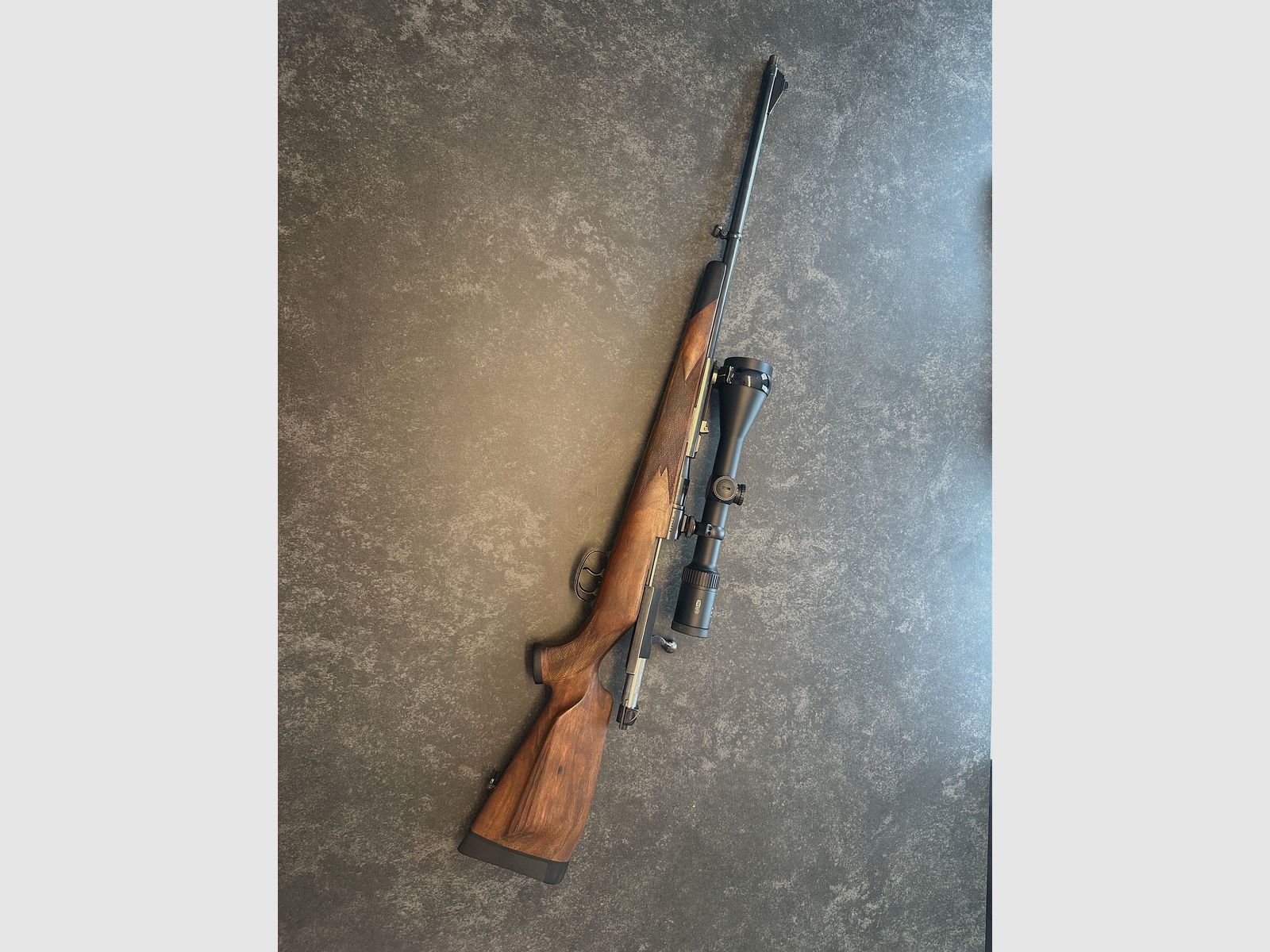 Mauser 66 in 8x68s with m13x1 muzzle thread and Meopta Meostar r2 2.5-15x56 riflescope