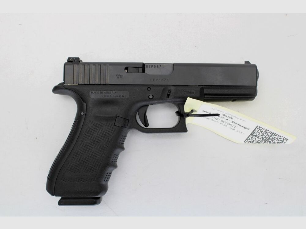 Glock 17 Gen.4 mit Originalbox 9mmLuger