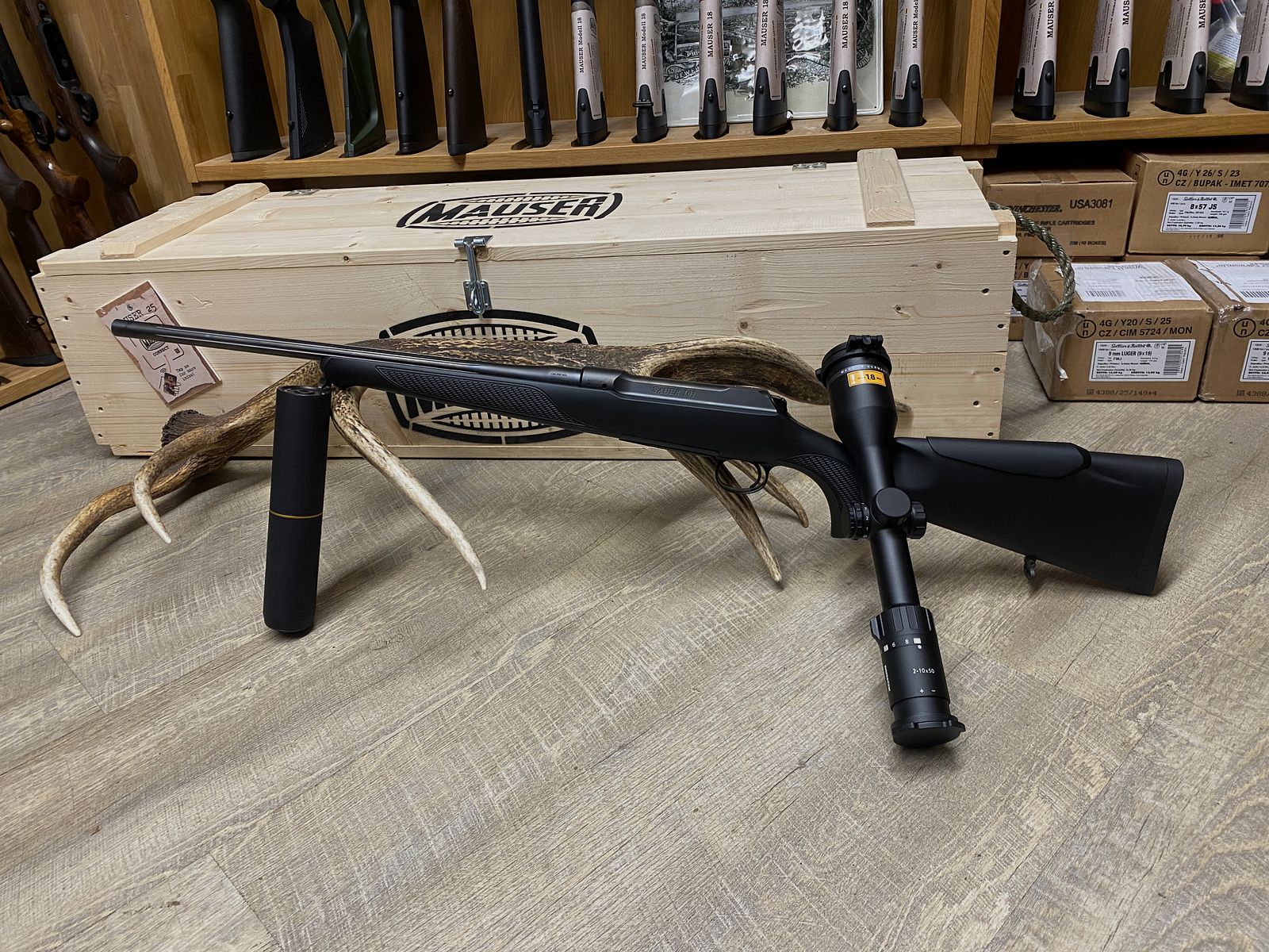Sauer 101 Highland XTA, mit Minox Allrounder 2-10x50, ohne Schiene