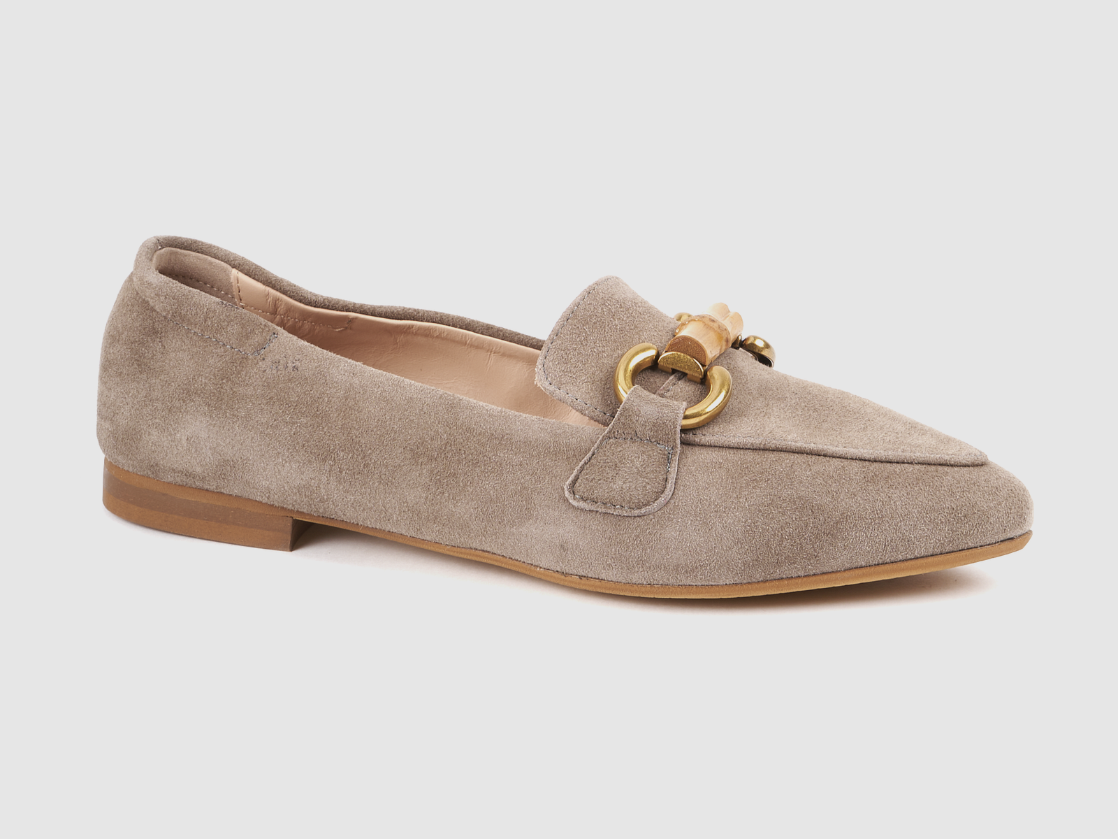 dirndl & bua Loafer Antikbock in Taupe, immagine 2 di 4