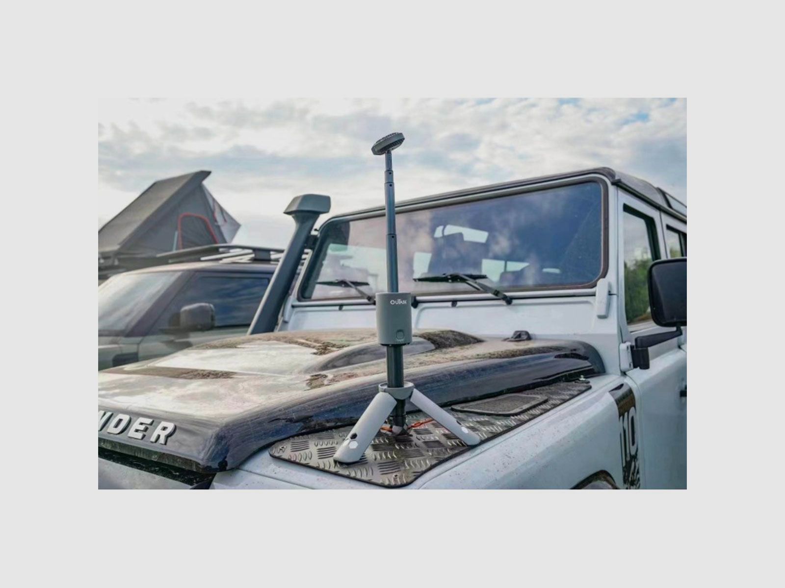 OUTASK – LAMPE INTELLIGENTE D'EXTÉRIEUR TD1 | LANTERNE TÉLESCOPIQUE, image 2 sur 7