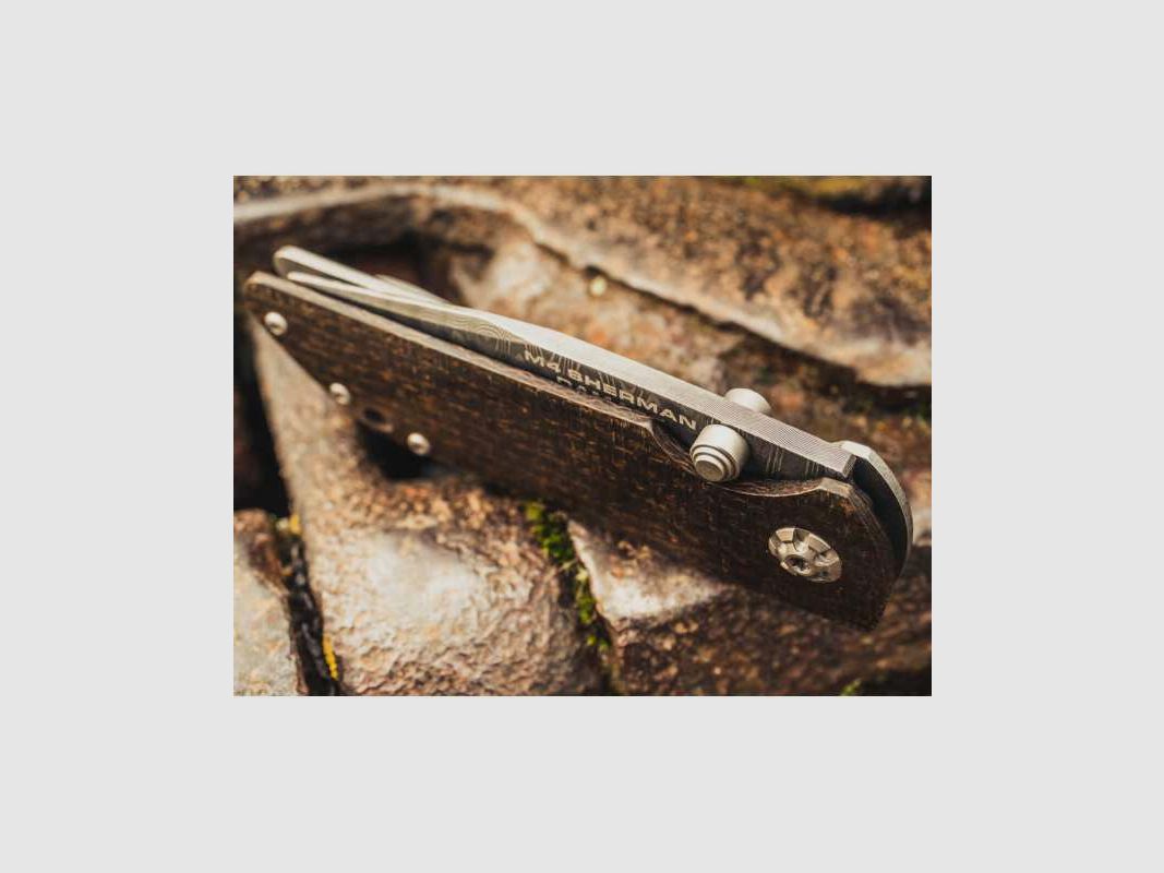 Coltello Damascato Böker M4 Sherman di Chad Nichols