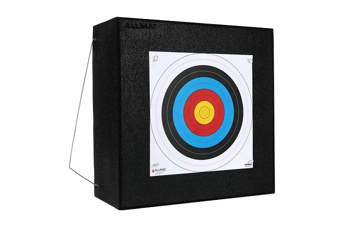 Hardened archery target mat 60x60x15 with frame