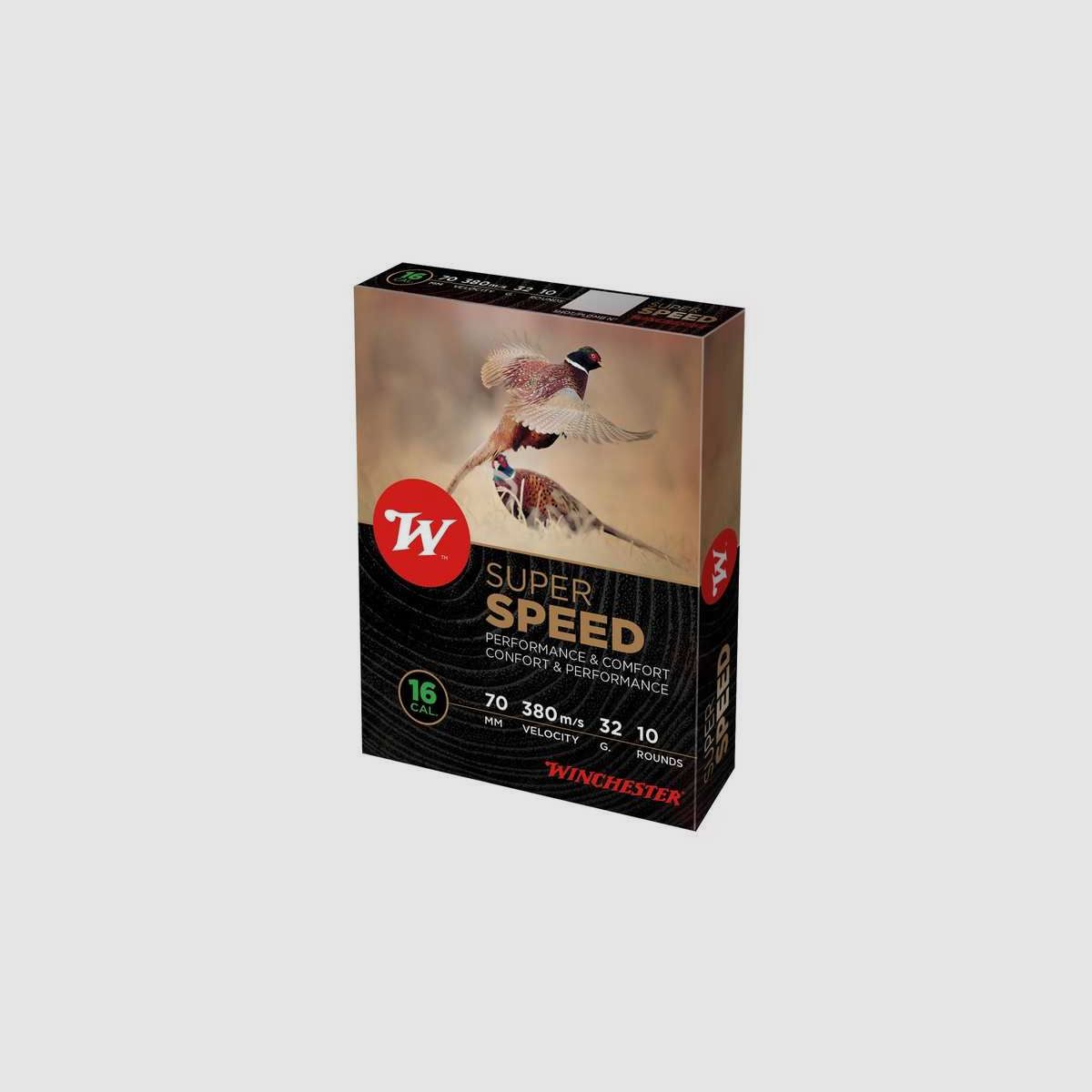 Winchester 16/70 Super Speed 32g - SPEED, Zündhütchen von 16, N°6, Bild 1 von 3
