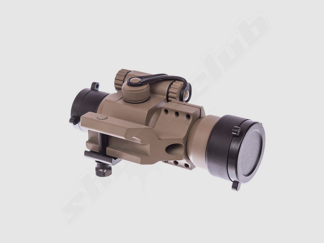 AIM-O M2 Airsoft Red Dot Sight inkl. Cantilever Mount - Desert