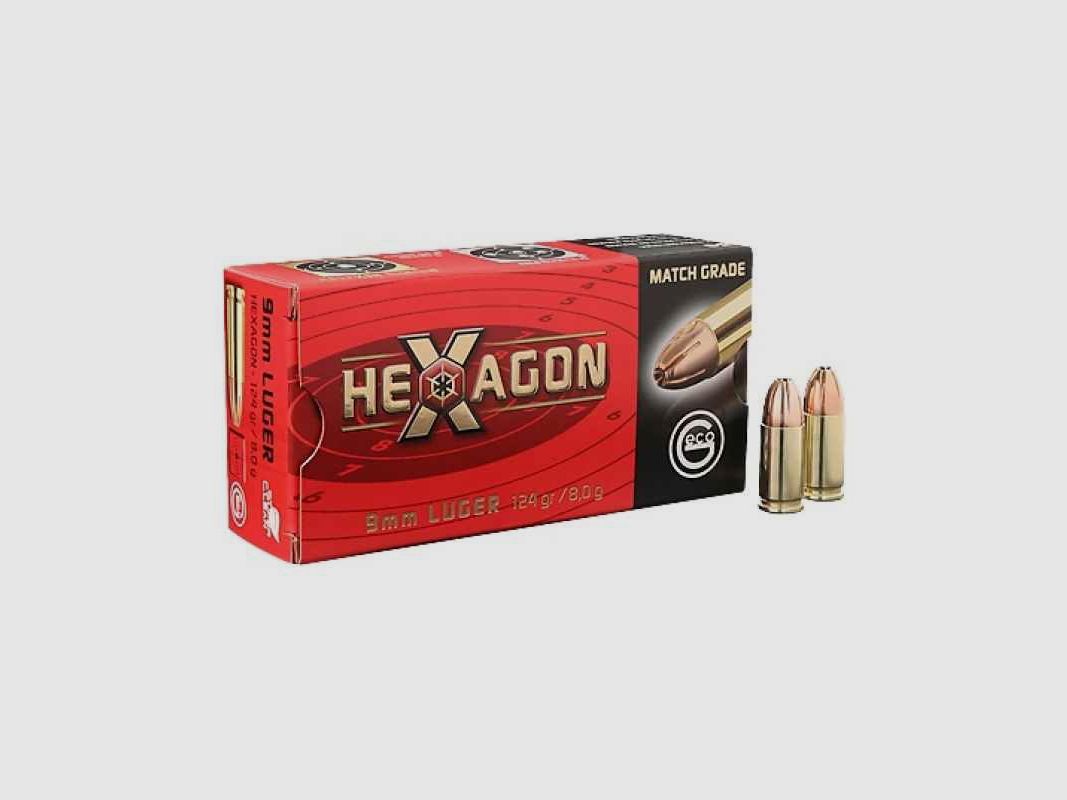 AMUNICJA 9x19 GECO HEXAGON 8g