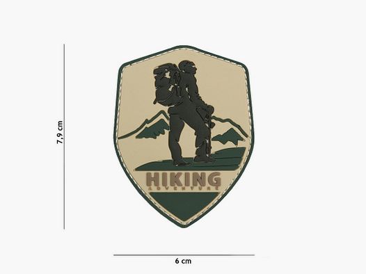 101 INC PATCH WANDELAVONTUUR 3D PVC
