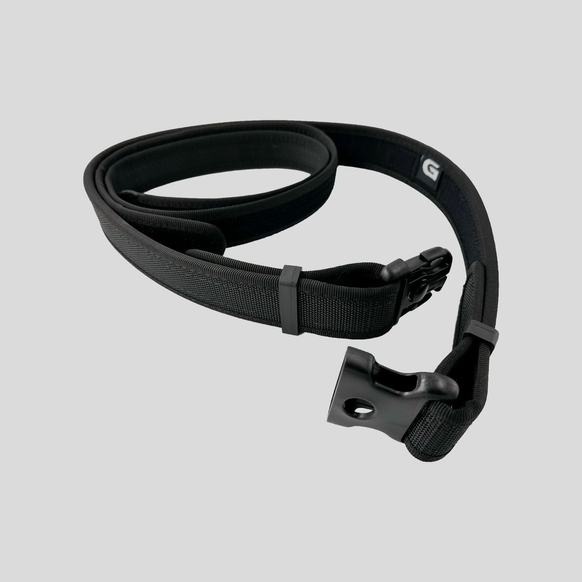 Ghost – Nylon outer & inner belt velcro with triple ret buckle L=100-120cm Black, Bild 2 von 2