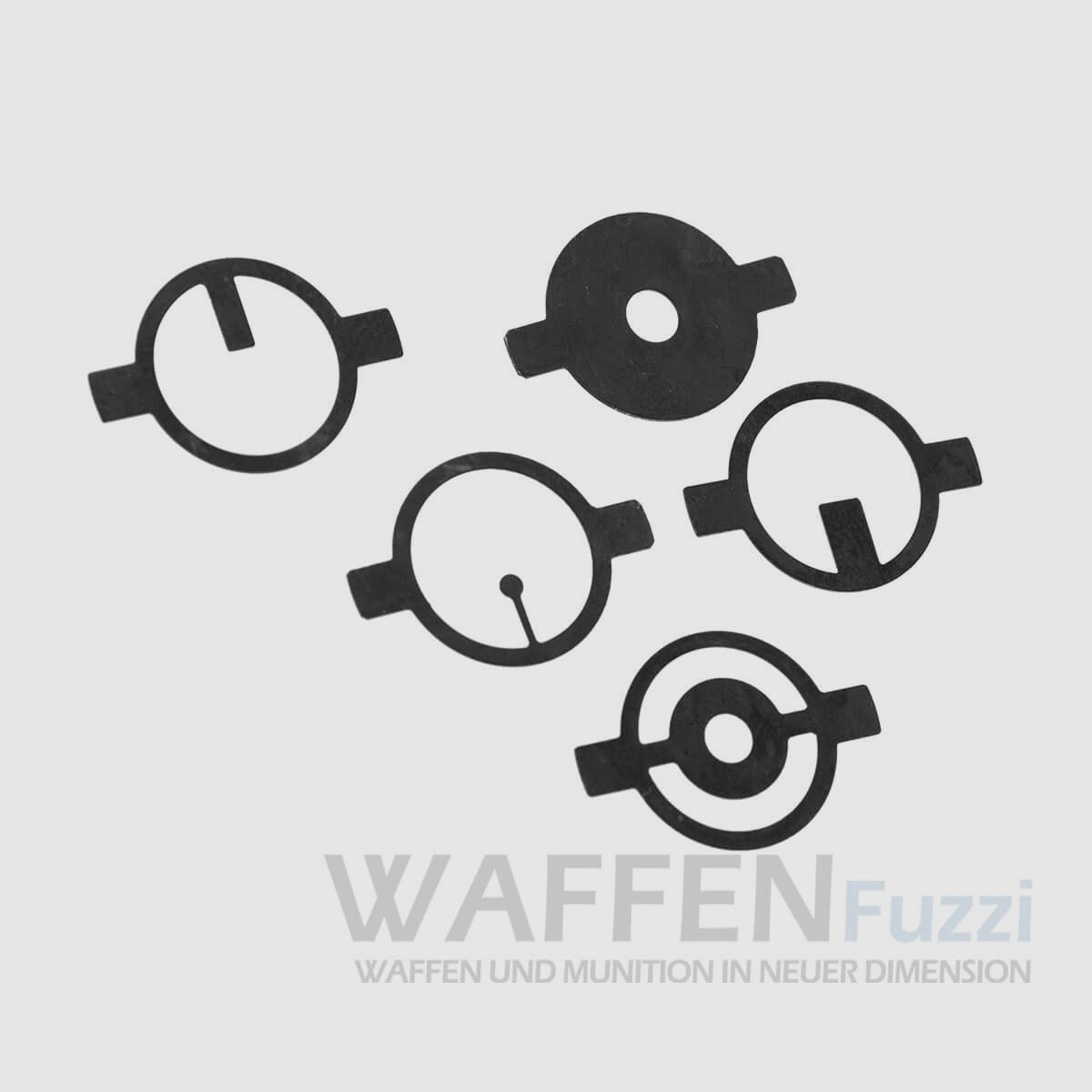 Foglie di mais tunnel per fucili ad aria Weihrauch - 5 pz.