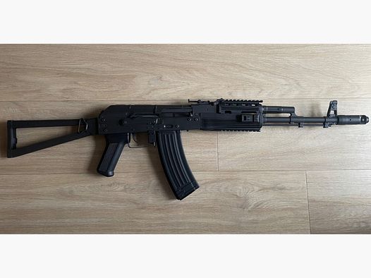 APS AKS-74 Tactical Full Metal BlowBack S-AEG 6mm BB black