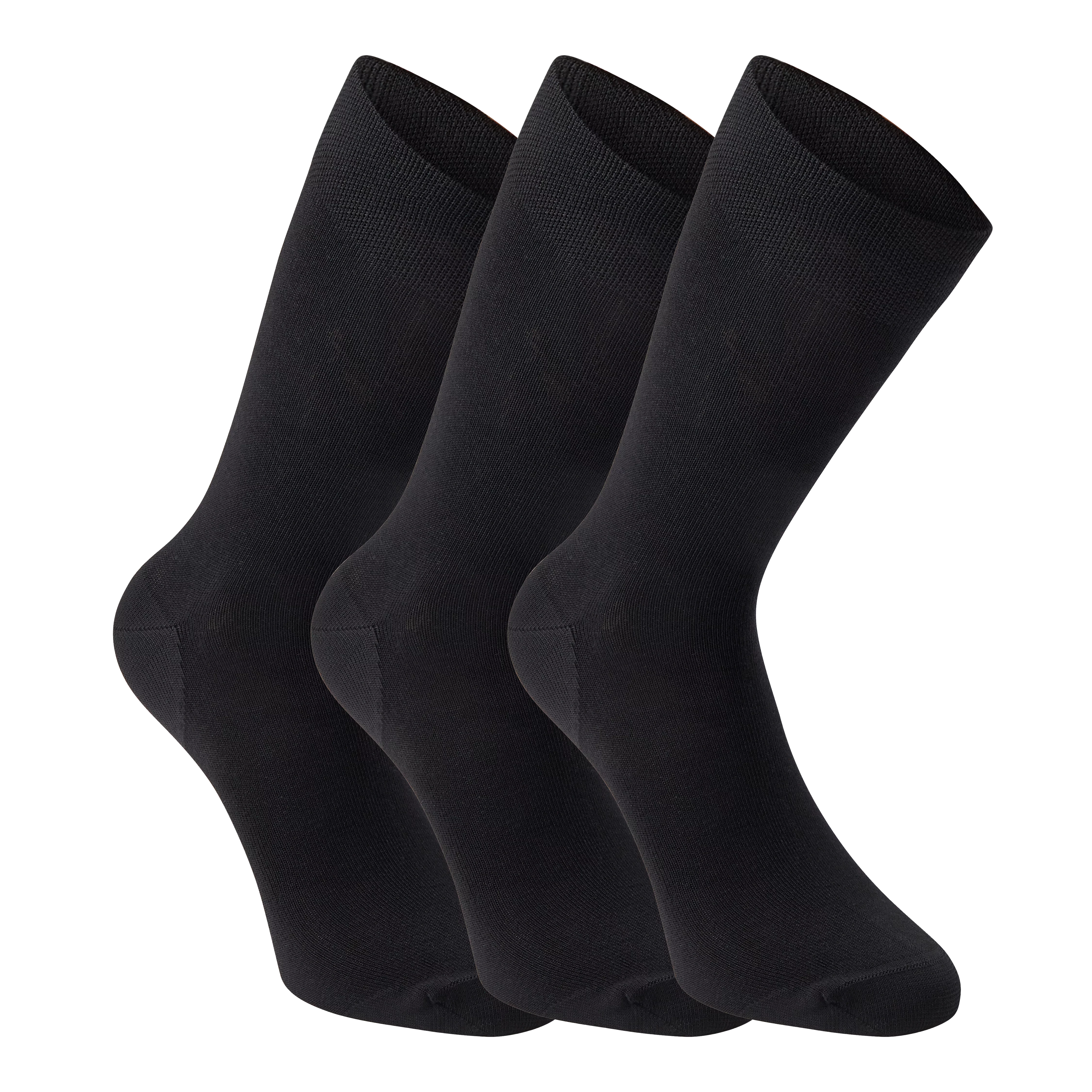 Chaussettes en bambou - lot de 3 - Black Ink