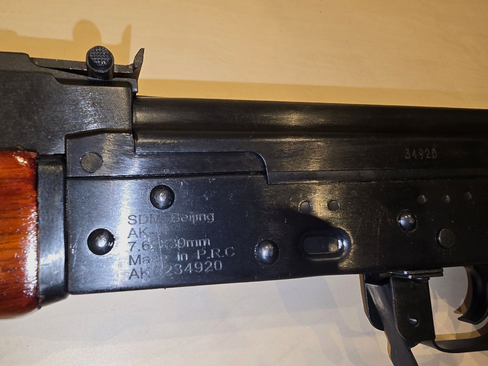 SDM AK-47 Kaliber 7,62 x 39 NEU