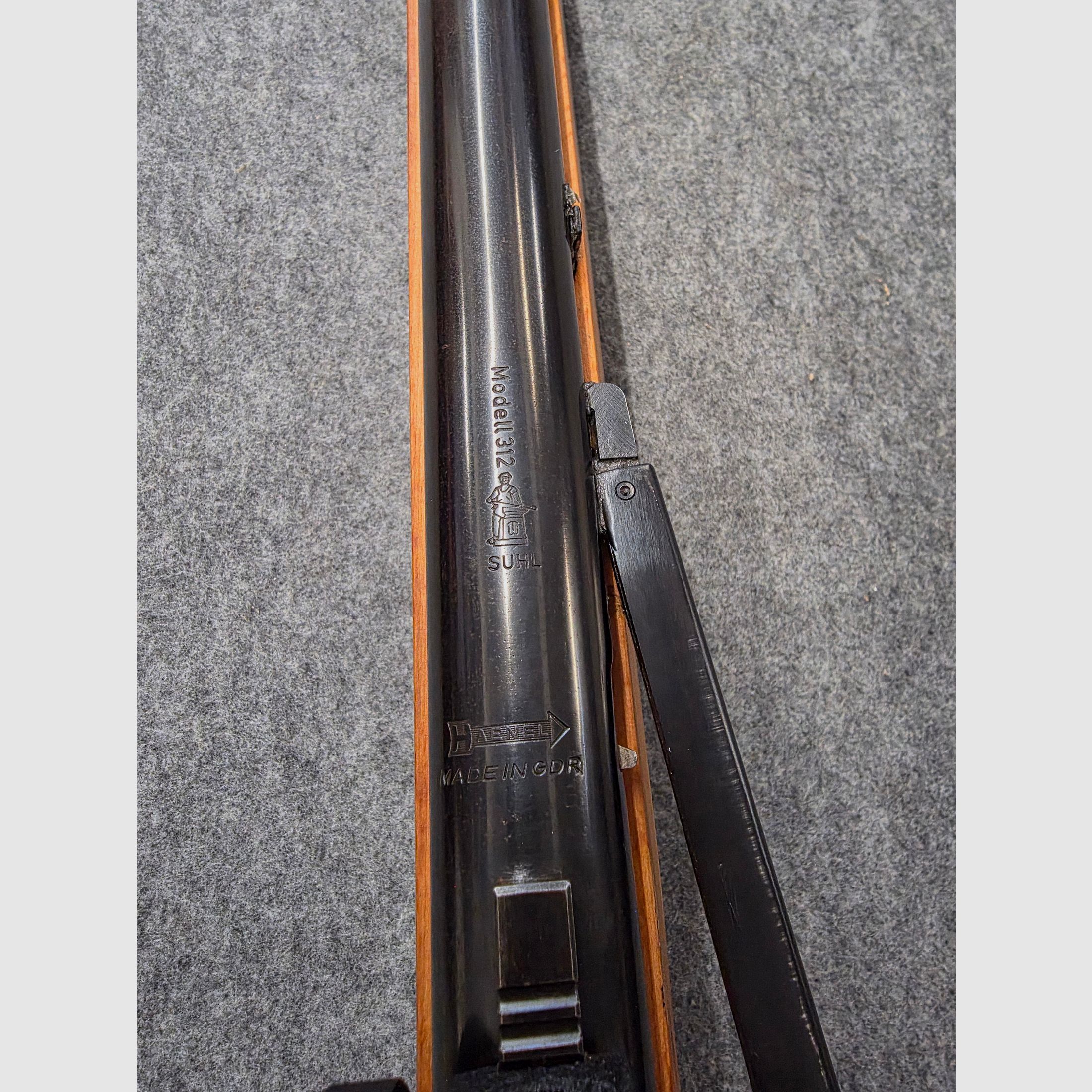 Im seltenen Holzschaft Monte Carlo Haenel Seitenspanner Mod. 312  mit Diopter im  guten Zustand cal. 4,5mm Diabolo