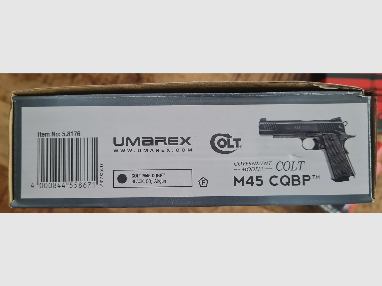Umarex Colt M45 CQBP Cal. 4.5mm BB, BlowBack, FullMetal + Extras