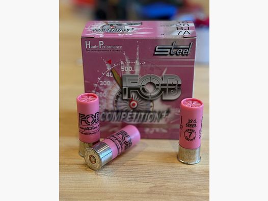 FOB Competition+ HP - 12/70 - 28g - No. 7 (2.5mm) - Steel