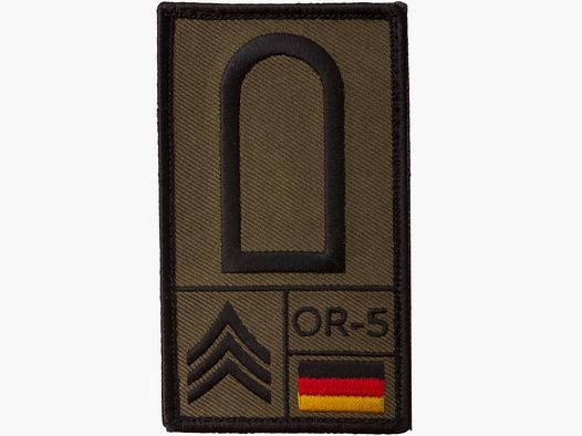 Café Viereck Rank Patch Stabsunteroffizier